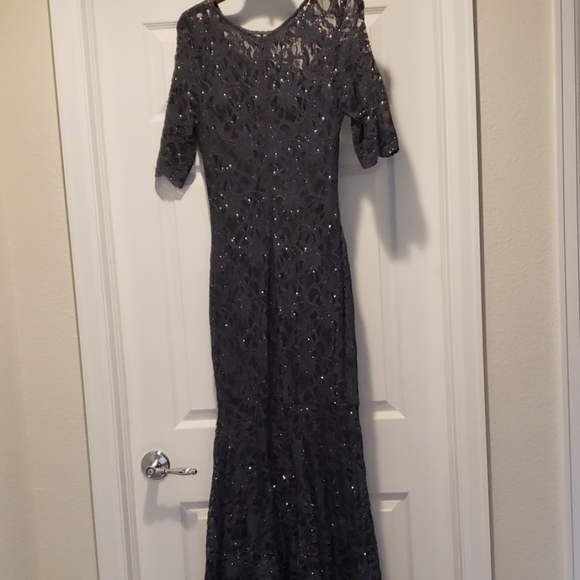 Grey evening gown - Picture 5 of 5